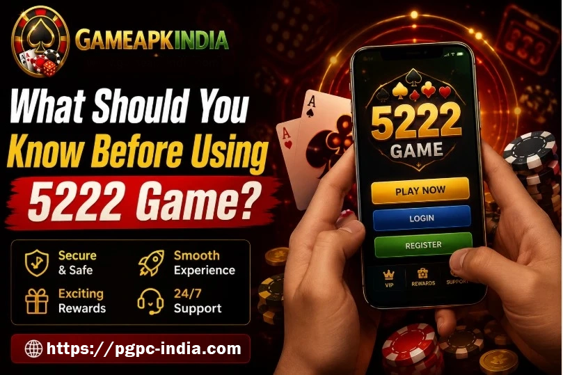 5222 Game app article illustration for Android users in India