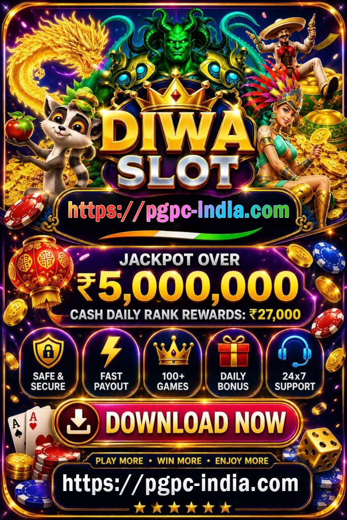 Diwa Slots mobile game banner for Android players in India