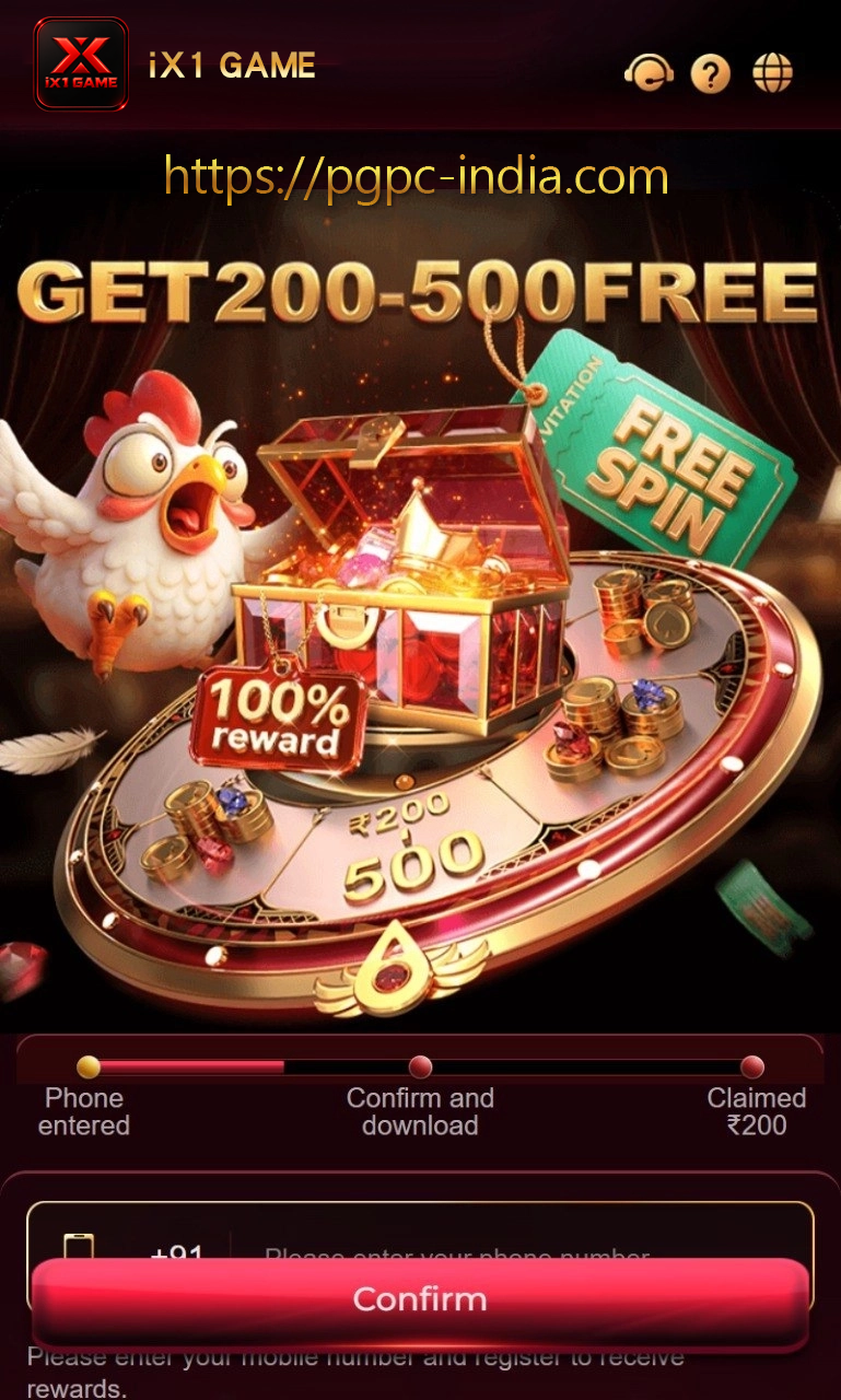 IX1 Game mobile game banner for Android players in India