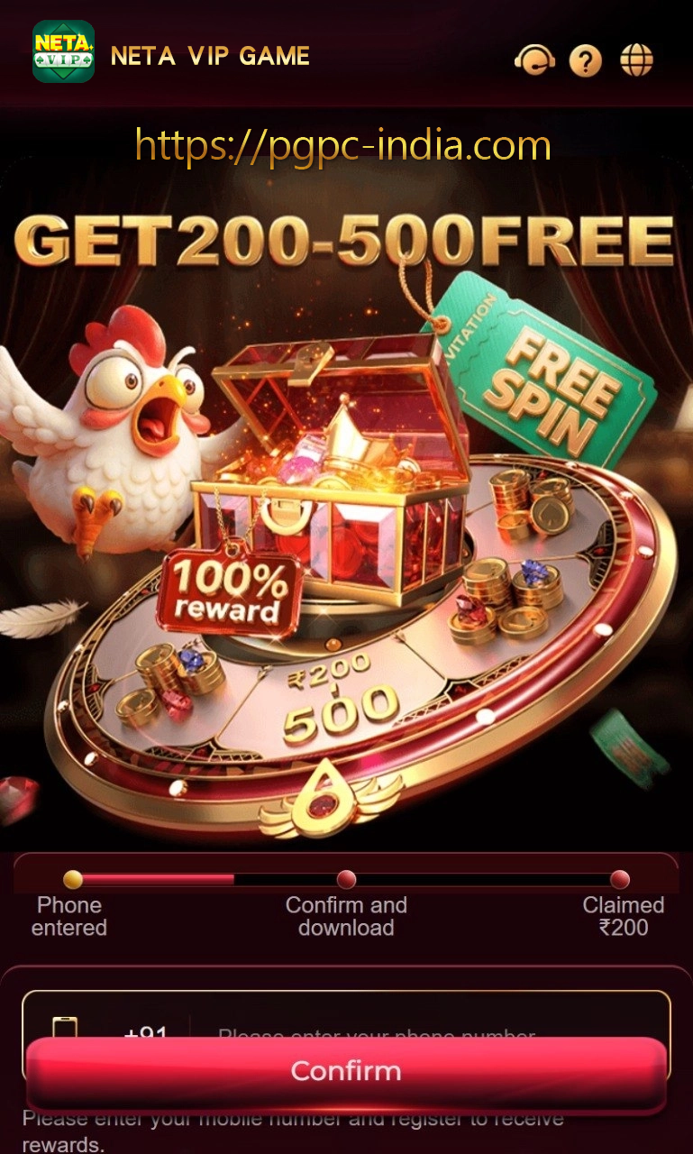 Neta VIP mobile game banner for Android players in India