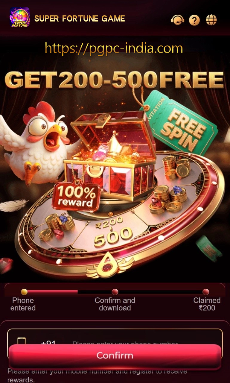Super Fortune Game mobile game banner for Android players in India