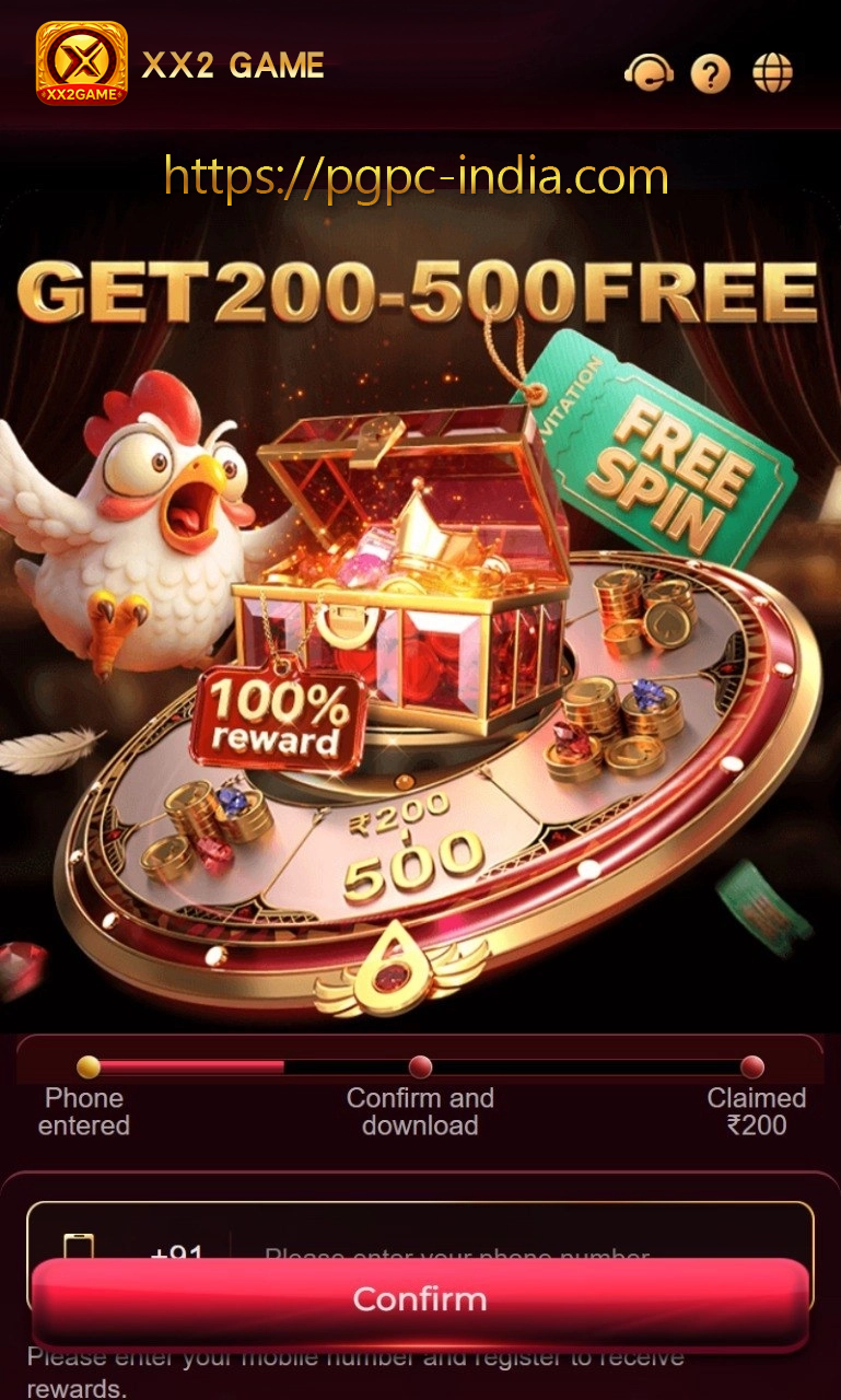 XX2 Game mobile game banner for Android players in India