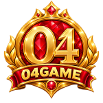 04 Game Android app logo for slot and table games in India