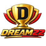 Dream22 Game Android app logo for fantasy sports app in India