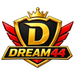 Dream44 Game Android app logo for cricket and casino app in India