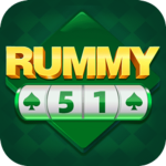 Rummy 51 app icon for Android users in India
